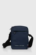 Torby męskie - Tommy Hilfiger saszetka kolor granatowy AM0AM12594 - miniaturka - grafika 1