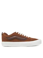 Trampki męskie - Vans Tenisówki Knu Skool VN000D6CDFM1 Brązowy - miniaturka - grafika 1