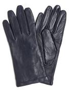 Rękawiczki - KESSLER - Skórzane rękawiczki damskie, niebieski - miniaturka - grafika 1