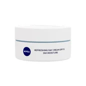 Kremy do twarzy - Nivea Refreshing Day Cream SPF15 krem do twarzy na dzień 50 ml dla kobiet - miniaturka - grafika 1