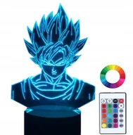 Lampy stojące - Lampka Nocna 3D Led Songo Dragon Ball Grawer Imię - miniaturka - grafika 1