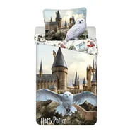 Pościel dla dzieci - Pościel 140x200 Harry Potter Hedwiga kolorowa poszewka 70x90 - miniaturka - grafika 1