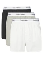 Majtki męskie - Calvin Klein Underwear Komplet 3 par bokserek LV00NB4267 Kolorowy - miniaturka - grafika 1