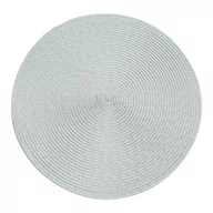 Obrusy i serwetki - Podkładka fi 38 Dekoracyjna Strukturalna Judy1 Popiel - miniaturka - grafika 1