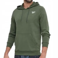 Bluzy sportowe męskie - Bluza na co dzień męska REEBOK z kapturem - miniaturka - grafika 1