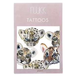 NUUKK - wegański tatuaż dla dzieci TINNY ROAR - Zabawki kreatywne - miniaturka - grafika 1