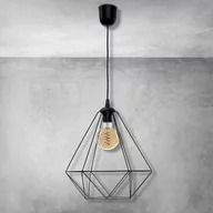 Lampy sufitowe - Decoland Lampa wisząca BASKET 1xE27/60W/230V (7214) - miniaturka - grafika 1