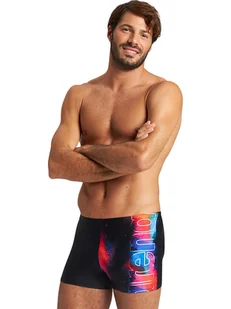 Arena Kąpielówki w kolorze czarnym ze wzorem - Kąpielówki męskie - miniaturka - grafika 1