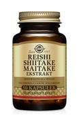 Suplementy naturalne - Solgar Reishi Shiitake Maitake ekstrakty 50kaps - miniaturka - grafika 1