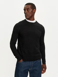 Brave Soul Sweter MK-248BURKE Granatowy Regular Fit - Swetry męskie - miniaturka - grafika 1