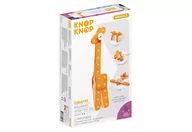 Prace ręczne dla dzieci - Zestaw do budowania z filcu, Giraffe, 29 klocków - miniaturka - grafika 1