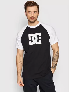 Koszulki męskie - DC T-Shirt Star ADYZT04998 Czarny Regular Fit - grafika 1