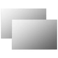 Lustra - vidaXL Lustra ścienne, 2 szt., 60 x 40 cm, prostokątne, szklane - miniaturka - grafika 1
