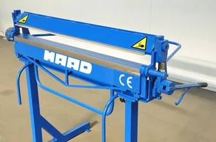 MAAD ZG 1100 / 0.8 mm ZAGINARKA GIĘTARKA KRAWĘDZIARKA DEKARSKA DO BLACHY Z CIĘCIEM MAAD ZG-1100/0.8 mm - Giętarki - miniaturka - grafika 6