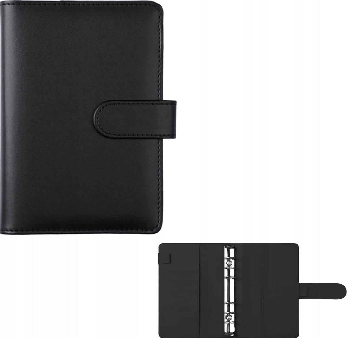 A6 SKÓRZANY NOTATNIK ORGANIZER PLANER ETUI BINDER
