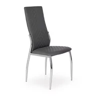 Krzesła - Krzesło Tapicerowane Szare Halmar K238 Popielaty - miniaturka - grafika 1