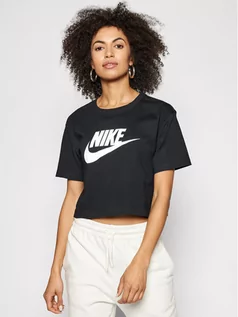 Koszulki i topy damskie - Nike T-Shirt Sportswear Essential BV6175 Czarny Loose Fit - grafika 1