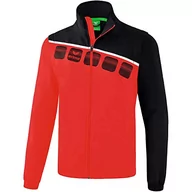 Kurtki męskie - Erima męska kurtka 5-C, czerwona/czarno-biała, 3 x duża 1061902 - miniaturka - grafika 1