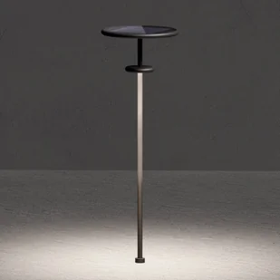 KLEWE lampa solarna LED PLANET B antracyt 160 cm szpikulec IP65 - Lampy ogrodowe - miniaturka - grafika 1