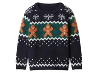 Swetry dla chłopców - lupilu Sweter dziecięcy (Granatowy, 98/104) - lupilu® - miniaturka - grafika 1