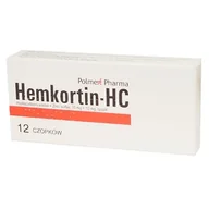 Serce i układ krążenia - PERFFARMA Hemkortin-HC x 12 czopków - miniaturka - grafika 1
