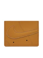 Etui na dokumenty i karty - Nike Etui na karty kredytowe Air Force 1 Card Wallet NI-N.100.9738 Brązowy - miniaturka - grafika 1