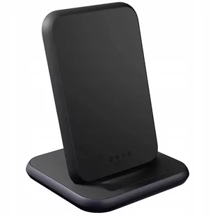 Zens Ładowarka bezprzewodowa Stand Aluminium, czarna ZESC15B/00 - Ładowarki do telefonów - miniaturka - grafika 1