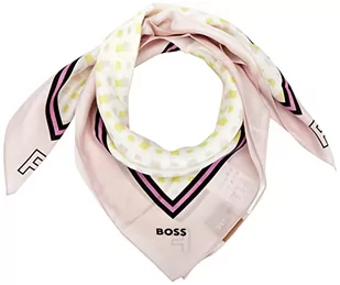BOSS Szalik damski Lapersonal, Brązowy Overflow905, jeden rozmiar - Apaszki i szaliki damskie - miniaturka - grafika 1