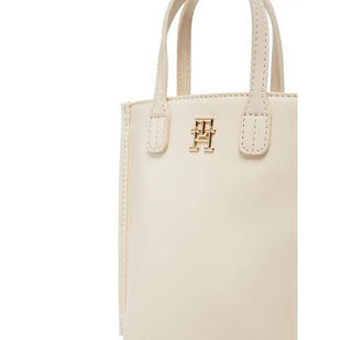 Etui na telefon Tommy Hilfiger Th Distinct Phone Pouch AW0AW17402 Beżowy - Etui i futerały do telefonów - miniaturka - grafika 1