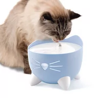 Miski dla kotów - Catit - Pixi Fountain - fontanna poidło dla kota 2,5 l kolor niebieski jasny - miniaturka - grafika 1
