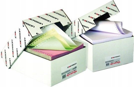 Emerson Papier komputerowy 150 12'' EMERSON 150112b060e biały 1+0 2000 składek