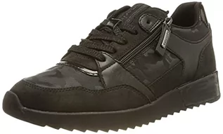 Sneakersy damskie - Tamaris Damskie sneakersy 1-1-23736-27, black uni, 37 eu - grafika 1