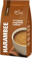 Kawa w kapsułkach i saszetkach - Italian Coffee Harambee Intenso kapsułki do Tchibo Cafissimo - 12 kapsułek - miniaturka - grafika 1