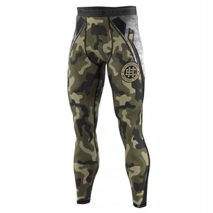 Extreme Hobby Legginsy Męskie Military Camo S - Kimona, stroje i obuwie - miniaturka - grafika 1