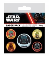 Plecaki - Star Wars przypinki przypinka do plecaka ubrań ciuchów piórnika 5 sztuk - miniaturka - grafika 1