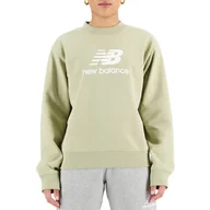 Bluzy sportowe damskie - Bluza New Balance WT31532FUG - zielona - miniaturka - grafika 1