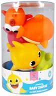 Zabawki do kąpieli - Baby Shark zestaw gumowych figurek 6 elementów - miniaturka - grafika 1