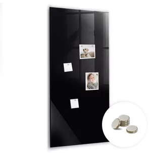 Magnetyczny Organizer na Ścianę 120x60 cm - Kolor czarny - Tablice i flipcharty - miniaturka - grafika 1