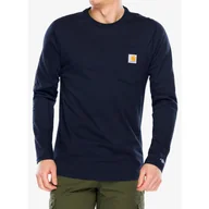 Koszulki męskie - Bluza bez kaptura męska Carhartt Force Flex Pocket T-Shirt L/S - miniaturka - grafika 1