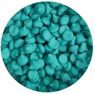 Dodatki do ciast w proszku - DEKORACJA POSYPKA mini bezy beziki turkusowe 50g - miniaturka - grafika 1