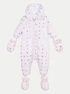 Kombinezony dla dzieci - MICHAEL KORS KIDS Kombinezon zimowy R30136 Różowy Regular Fit - miniaturka - grafika 1