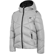 Kurtki i kamizelki sportowe męskie - 4F, Kurtka dla chłopca HJZ20 JKUMP002A 25M, rozmiar 122 - miniaturka - grafika 1