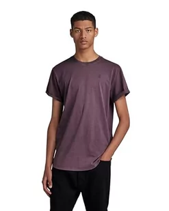 G-STAR RAW Męski t-shirt Lash, Fioletowy (Lt Maze Gd D16396-2653-g217), XXL - Koszulki męskie - miniaturka - grafika 1
