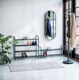 Brunbeste Półka na buty Brunbeste 1129 metalowa czarna 3-poziomowa - Szafki na buty - miniaturka - grafika 6
