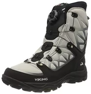 Śniegowce damskie - viking Unisex Constrictor Iii Boa śniegowce, szary - Light Grey Black - 41 EU - miniaturka - grafika 1