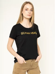 Koszulki i topy damskie - Silvian Heach T-Shirt Sivingo PGP20675TS Czarny Regular Fit - grafika 1
