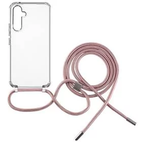 Fixed Obudowa Pure Neck s Samsung Galaxy A54 5G FIXPUN-1085-PI przezroczysty - Etui i futerały do telefonów - miniaturka - grafika 1