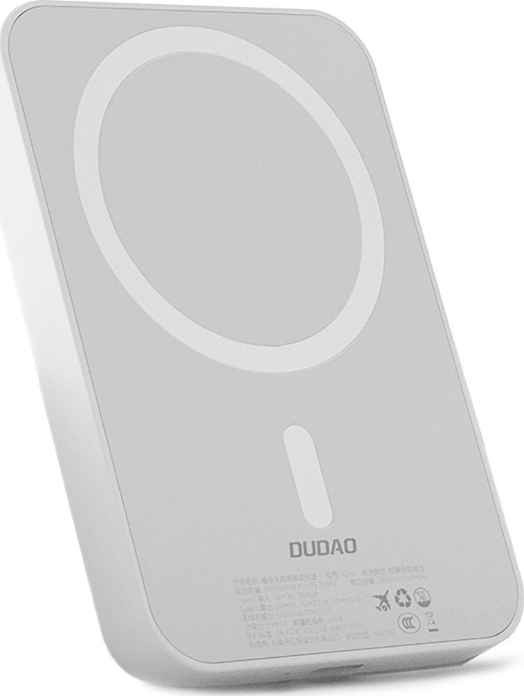 Dudao K26S 5000mAh 20W USB-A / USB-C / MagSafe - biały