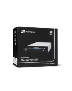 lg HLDS nagrywarka Blu-ray BD-RE BH16NS55 Super Multi Blue, SATA, Bulk, Black - Napędy optyczne - miniaturka - grafika 1