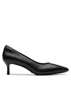 Czółenka - Clarks Szpilki Adela Court 26179296 Czarny - miniaturka - grafika 1